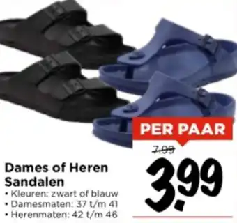 Vomar Voordeelmarkt Dames of Heren Sandalen aanbieding