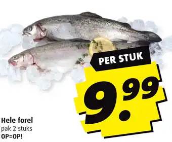 Boni Hele forel per stuk aanbieding