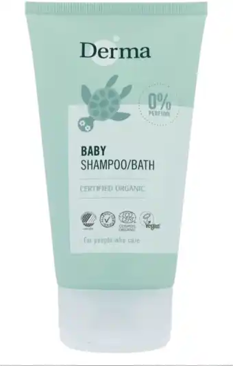 De Online Drogist Derma Eco Baby Shampoo & Lichaam aanbieding