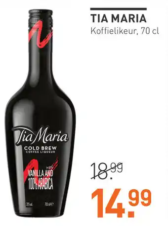 Gall & Gall Tia maria 70 cl aanbieding