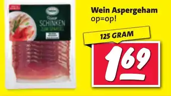 Nettorama Wein Aspergeham aanbieding