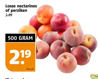 Poiesz Losse nectarines of perziken aanbieding