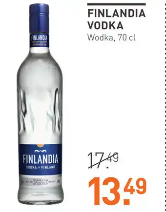 Gall & Gall Findlandia vodka 70 cl aanbieding