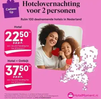 Etos Hotelovernachting voor 2 personen aanbieding