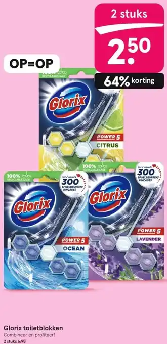 Etos Glorix toiletblokken aanbieding