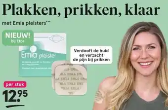 Etos Emla pleisters aanbieding