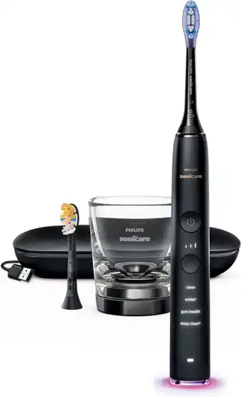 MediaMarkt PHILIPS HX9917/89 Sonicare DiamondClean Smart Elektrische Tandenborstel Zwart aanbieding