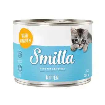 Zooplus 6x200g Kitten met Kip Smilla Kattenvoer aanbieding