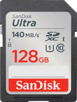 Bol.com Geheugenkaart sandisk sdxc ultra 128gb | 1 stuk aanbieding