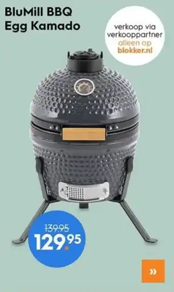 Blokker Blumill bbq egg kamado aanbieding