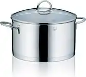 Bol.com Kookpan hoog 24 cm - RVS - Kela | Cailin aanbieding