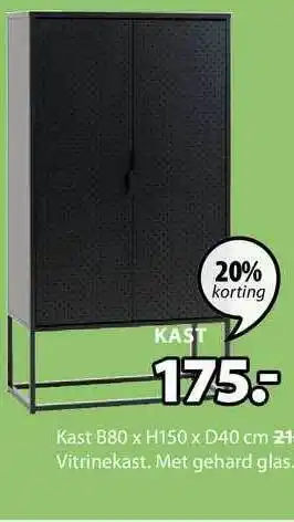 Jysk Kast aanbieding