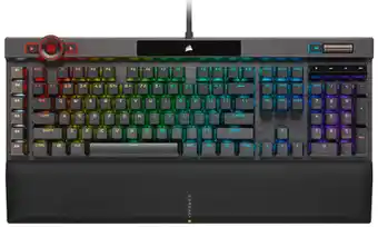 Coolblue Corsair K100 RGB Cherry MX Speed Mechanisch Gaming Toetsenbord aanbieding