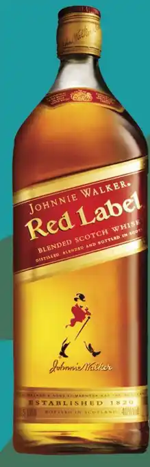 Gall & Gall Johnnie Walker Red Label 150CL Whisky aanbieding