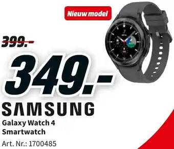 MediaMarkt Samsung Galaxy Watch 4 Smartwatch aanbieding