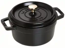 Bol.com Staub Braadpan Cocotte Zwart - ø 20 cm / 2.2 liter aanbieding