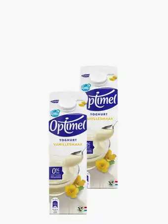 Flink Optimel Yoghurt vanille 1L 2x aanbieding