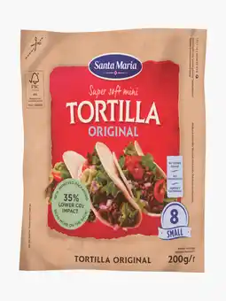 Flink Santa Maria Soft Tortilla Small 220g aanbieding