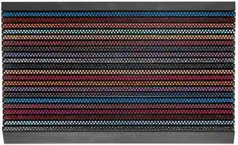 Intratuin HQ Hamat deurmat zwart 50 x 80 x 2,2 cm aanbieding