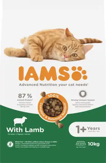 Welkoop IAMS Adult - Kattenvoer - Lam aanbieding