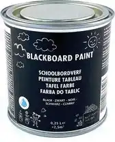 Bol.com Schoolbord krijtverf van WDMT | 025 liter | krijtbordverf | schoolbordverf zwart aanbieding