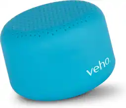 Bol.com Veho M3 draagbare oplaadbare draadloze Bluetooth-luidspreker 3 watt - blauw aanbieding