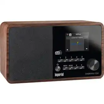 Bol.com Imperial DABMAN i150 - internetradio met DAB+ - Hout aanbieding