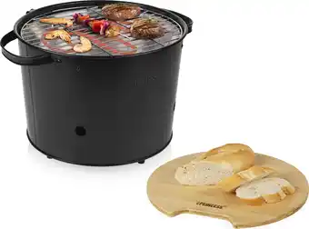 Bol.com Houtskool BBQ - Princess 112240 Hybride Bucket Barbecue - Elektrische BBQ - Met en zonder houtskool te gebruiken - Park Barbe aanbieding