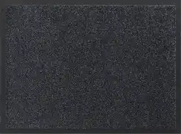 Intratuin HQ Hamat droogloopmat Briljant zwart 60 x 80 x 1 cm aanbieding