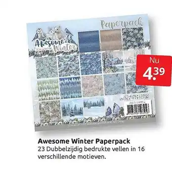 Boekenvoordeel Awesome winter paperpack aanbieding