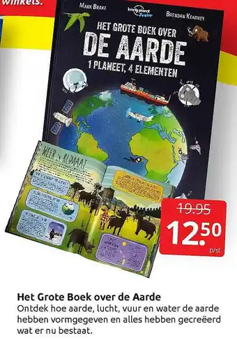 Boekenvoordeel Het grote boek over de aarde aanbieding