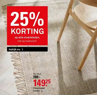 Karwei Vloerkleed lucca aanbieding