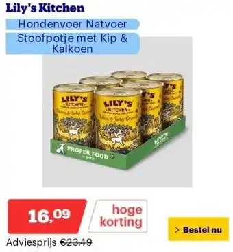 Bol.com Lily's Kitchen aanbieding