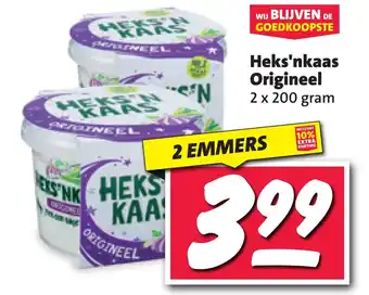 Nettorama Heks'nkaas Origineel aanbieding