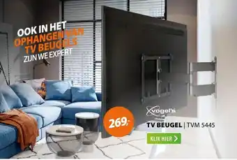Expert Vogels TVM 5445 Zwart aanbieding