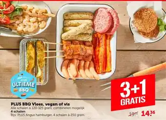 Coop PLUS BBQ Vlees, vegan of vis aanbieding