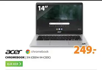 Expert Acer chromebook | 314 (cb314-1h-c5ddc) laptop aanbieding