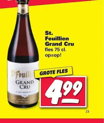 Nettorama St. feuillien grand cru 75 cl aanbieding