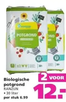 Ranzijn Biologische potgrond aanbieding