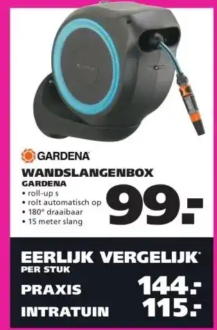 Ranzijn WANDSLANGENBOX GARDENA aanbieding