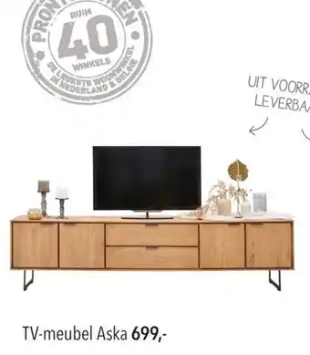 Pronto wonen TV-meubel Aska aanbieding