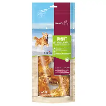 Zooplus 220g Hansepet Cookies Donut 2s Kip Hondensnacks aanbieding