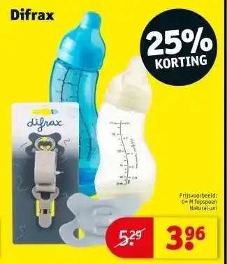 Kruidvat Difrax aanbieding