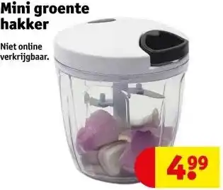 Kruidvat Mini groente hakker aanbieding