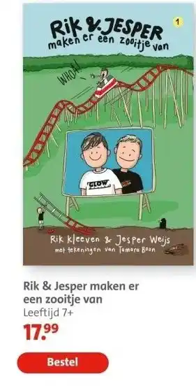 Bruna Rik & Jesper maken er een zooitje van Leeftijd 7+ aanbieding