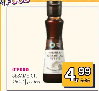 Amazing Oriëntal O'FOOD SESAME OIL aanbieding