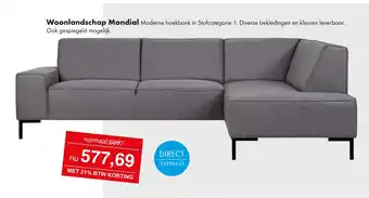 Woonsquare Woonlandschap Mondial aanbieding