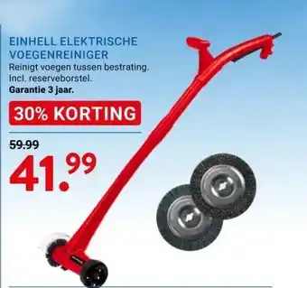 Kluswijs EINHELL ELEKTRISCHE VOEGENREINIGER aanbieding