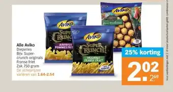 Albert Heijn Alle Aviko Diepvries aanbieding
