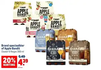 Makro Brand speciaalbier of Apple Bandit aanbieding